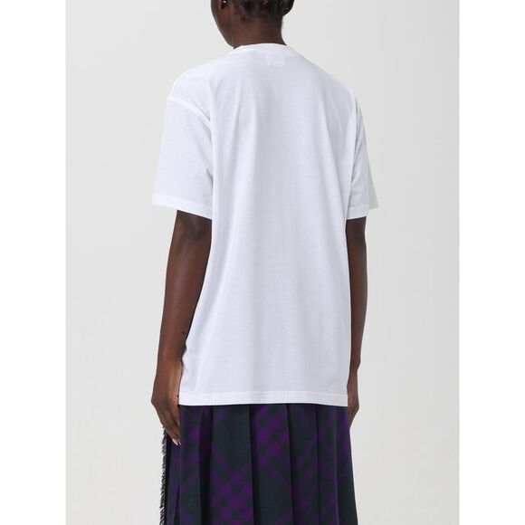 Burberry T-Shirt Woman White - Picture 3 of 4